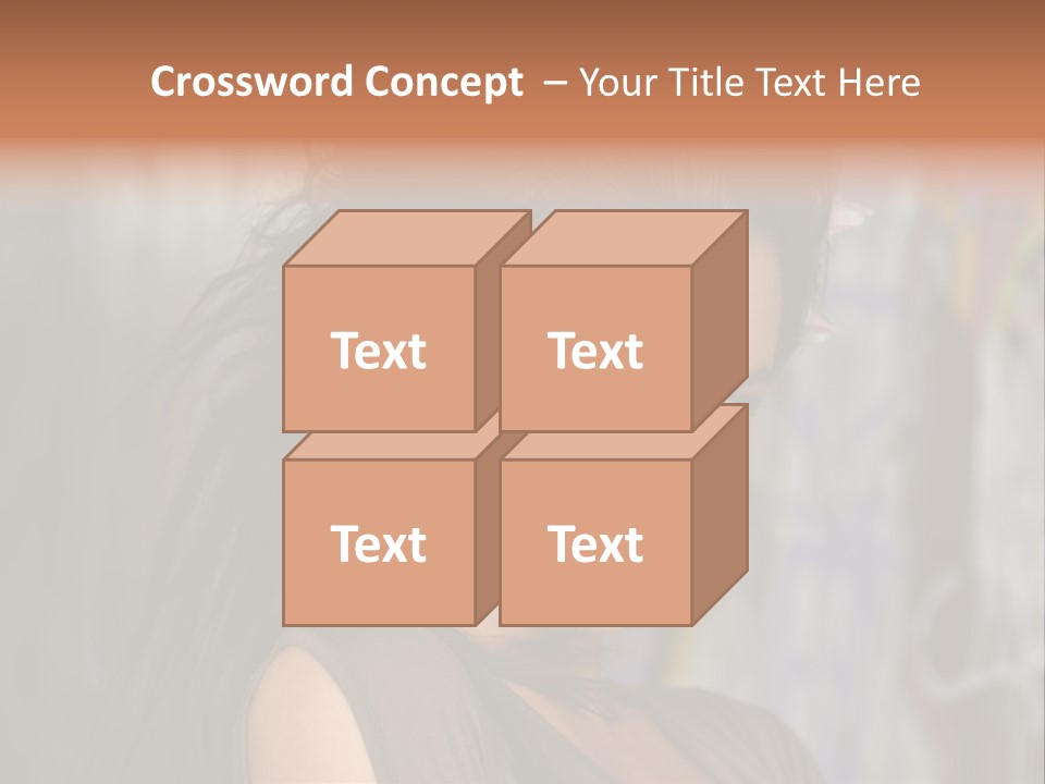 Summer Blue Wind PowerPoint Template