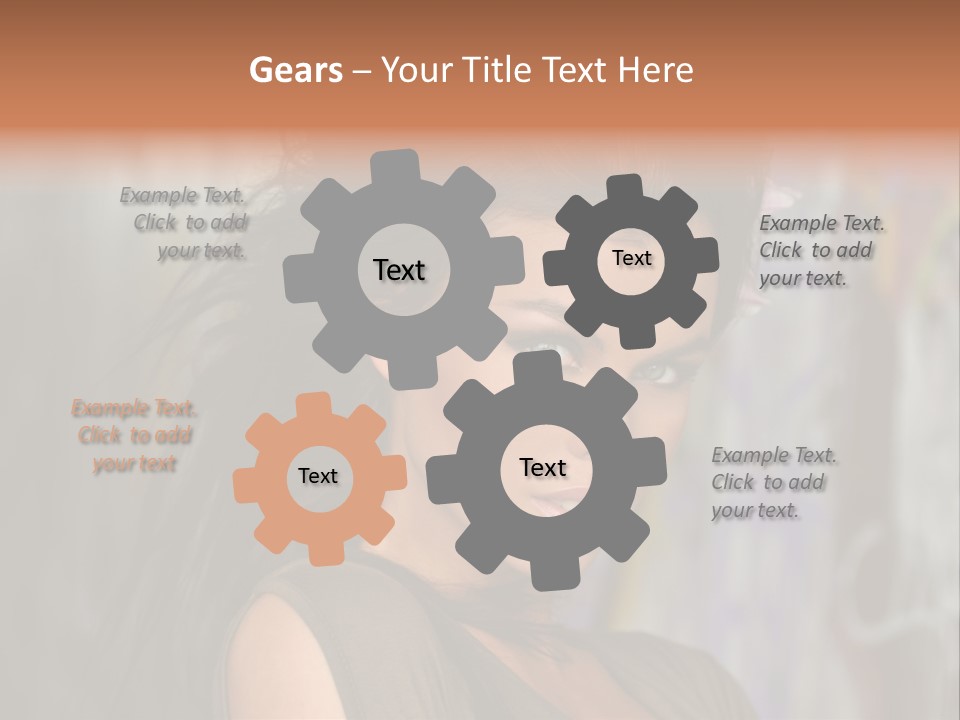 Summer Blue Wind PowerPoint Template