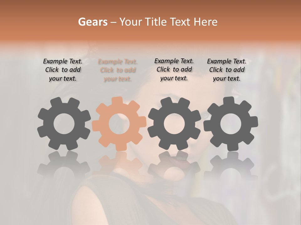 Summer Blue Wind PowerPoint Template