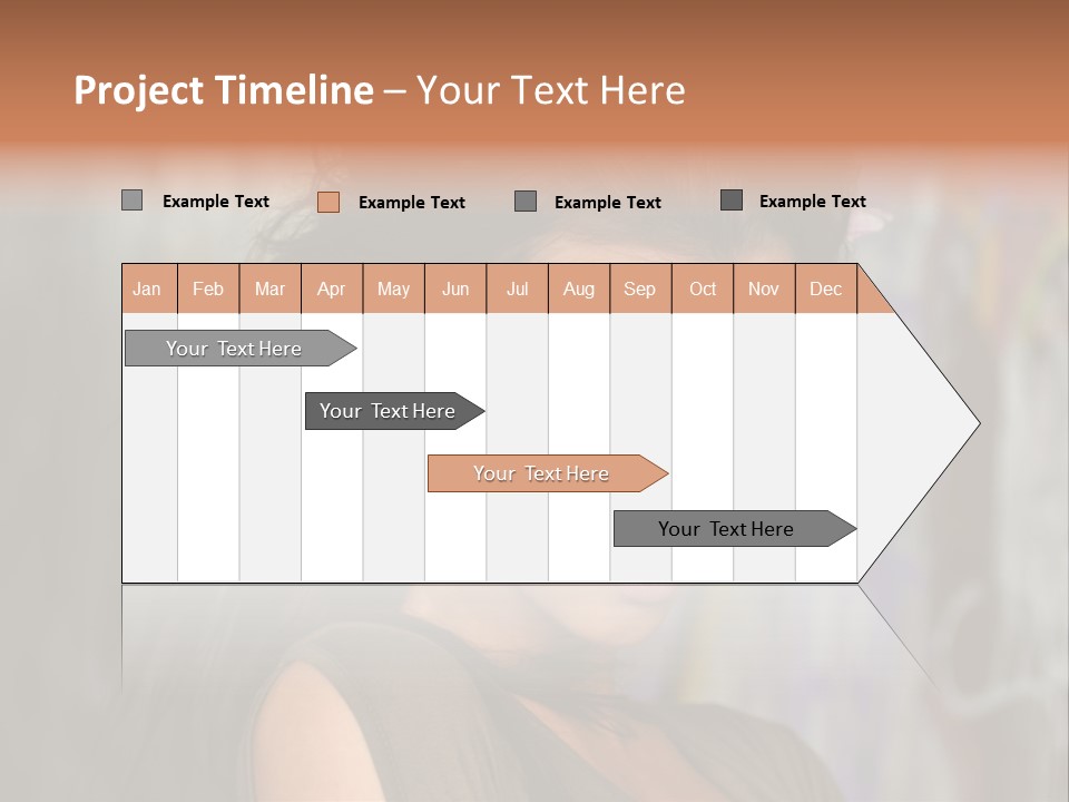 Summer Blue Wind PowerPoint Template