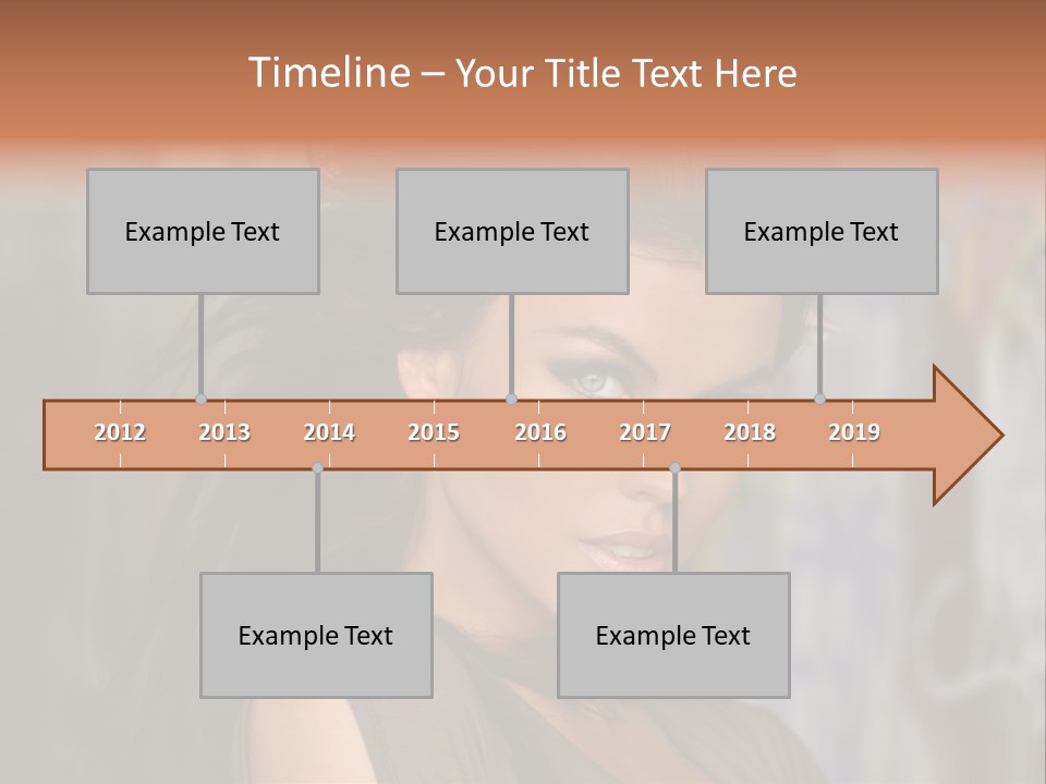 Summer Blue Wind PowerPoint Template