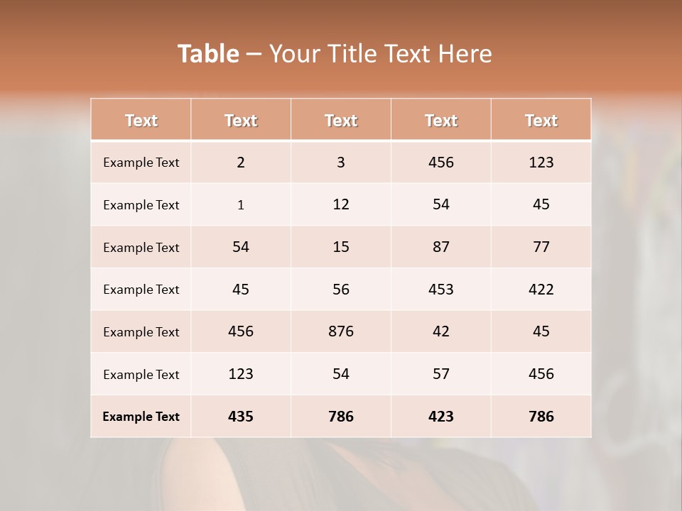 Summer Blue Wind PowerPoint Template