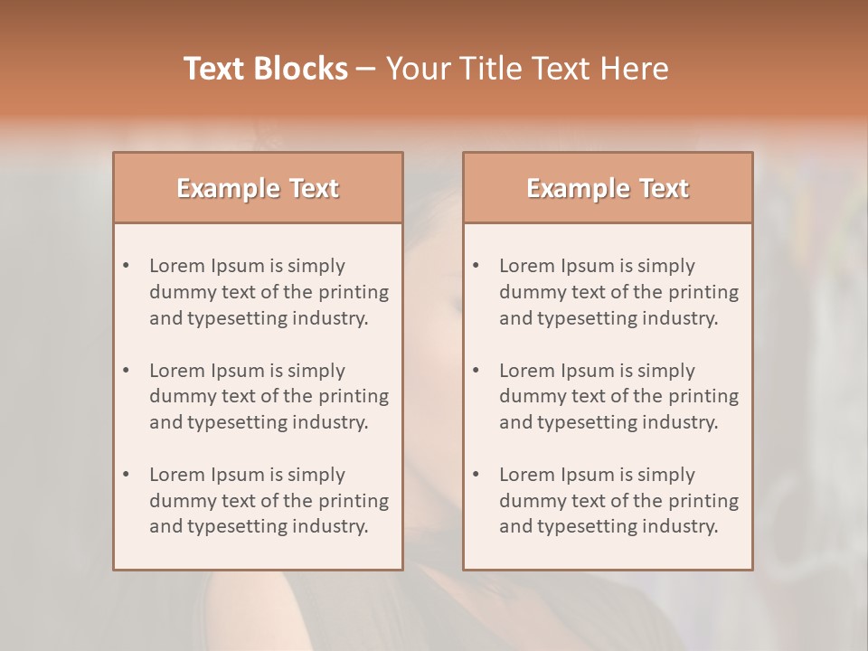 Summer Blue Wind PowerPoint Template