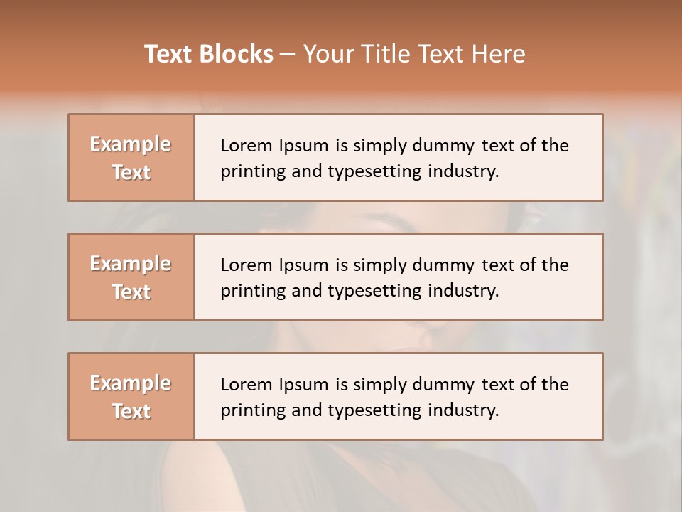 Summer Blue Wind PowerPoint Template