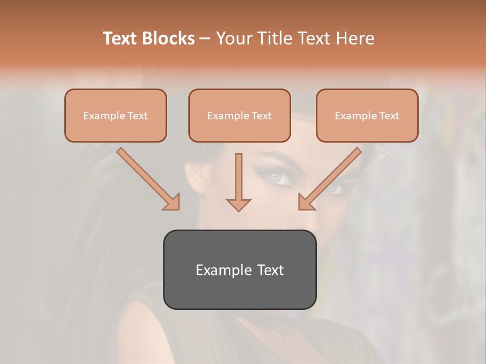 Summer Blue Wind PowerPoint Template