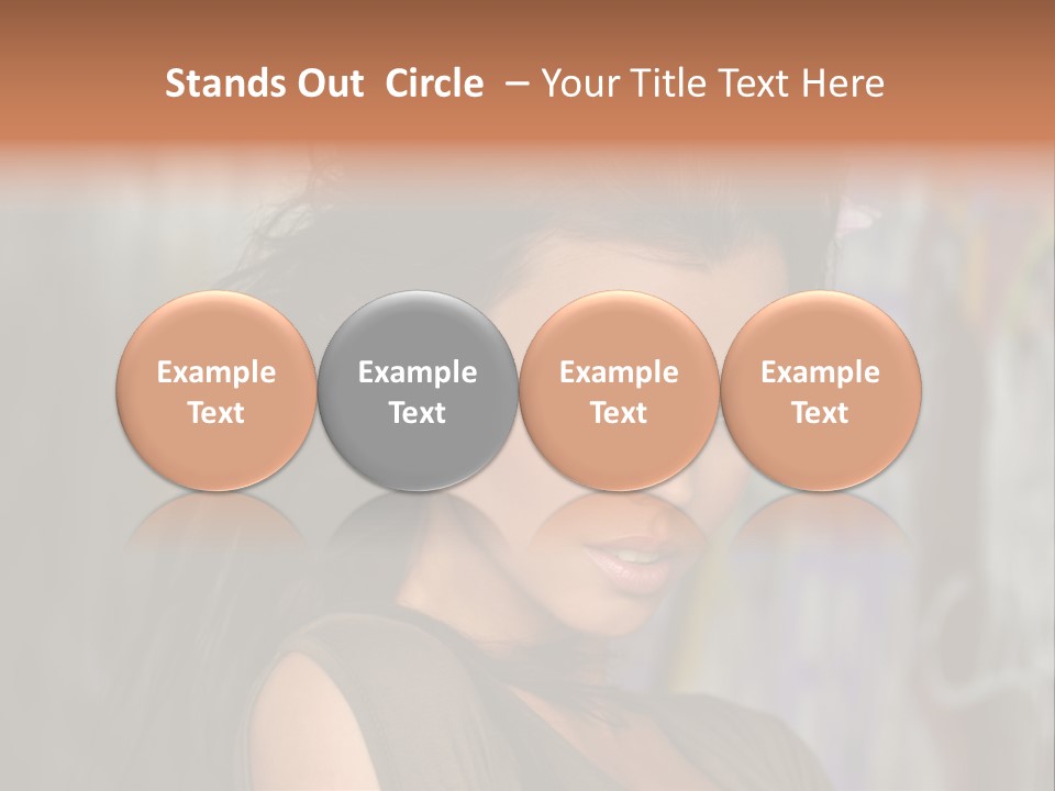 Summer Blue Wind PowerPoint Template