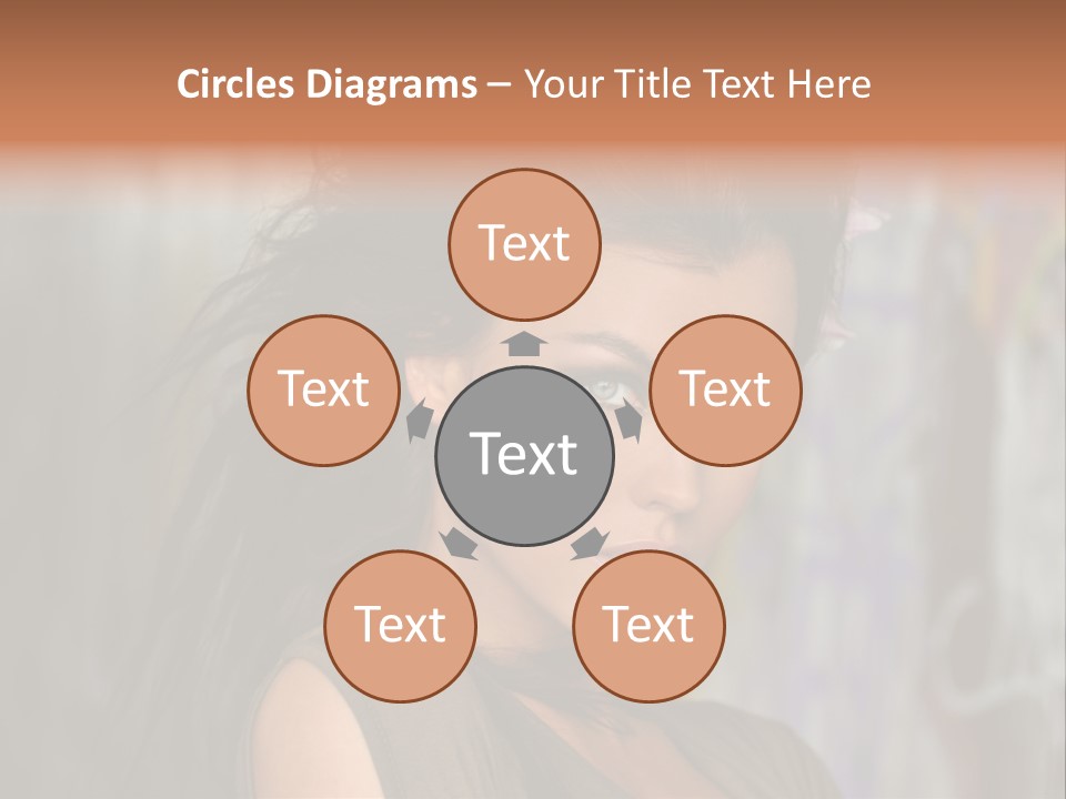 Summer Blue Wind PowerPoint Template