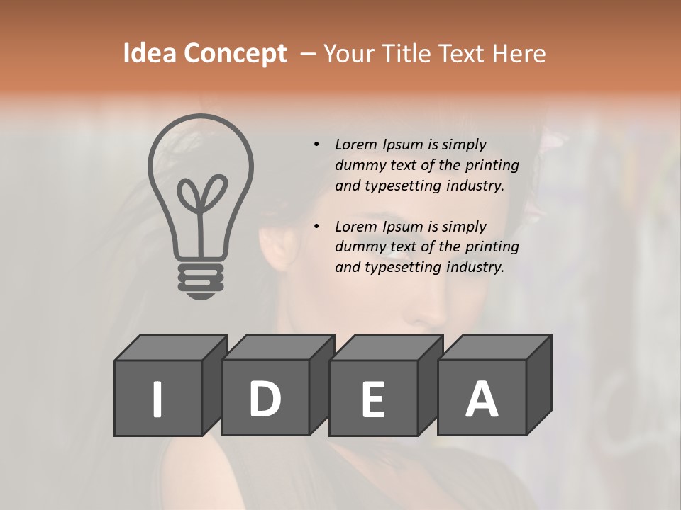 Summer Blue Wind PowerPoint Template