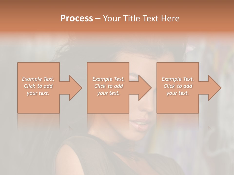 Summer Blue Wind PowerPoint Template