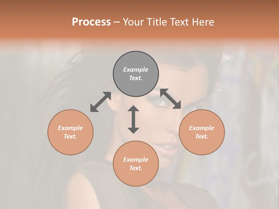 Summer Blue Wind PowerPoint Template