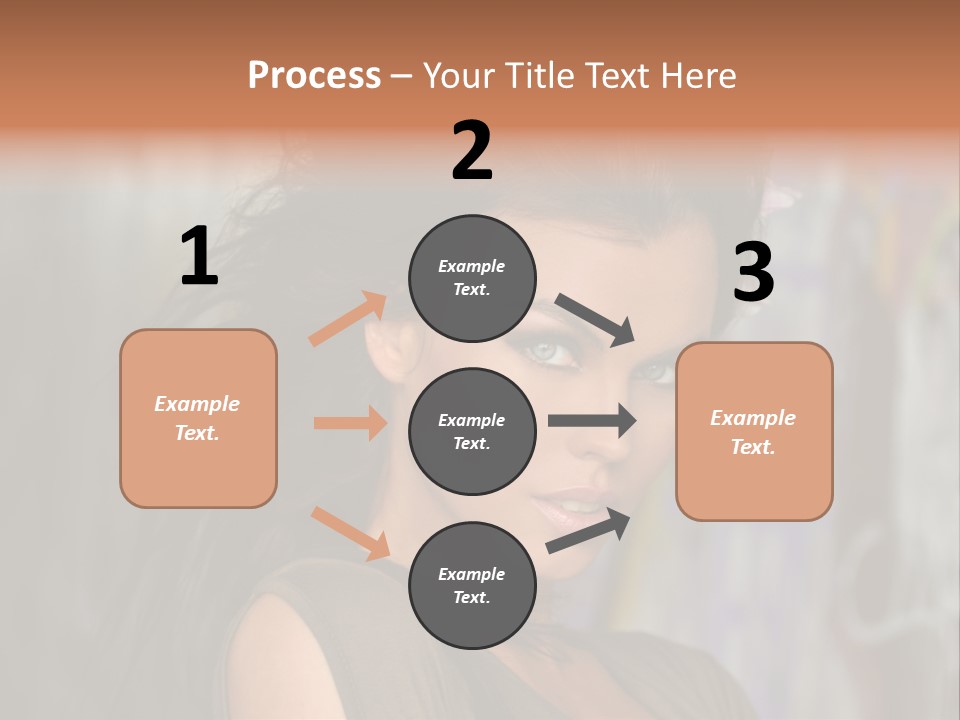 Summer Blue Wind PowerPoint Template