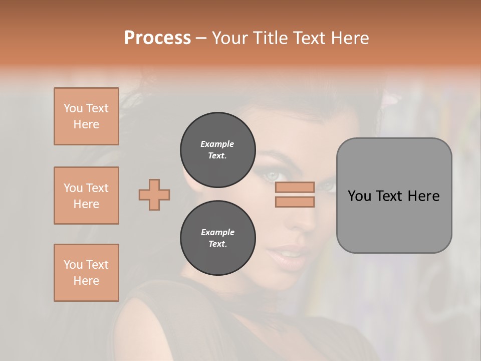 Summer Blue Wind PowerPoint Template