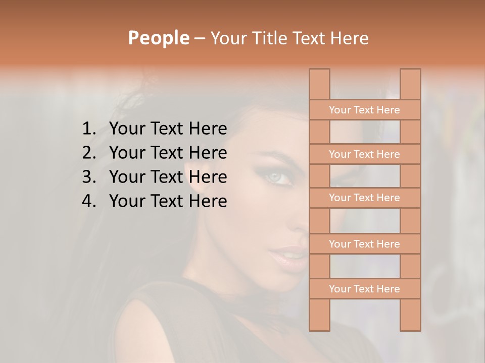 Summer Blue Wind PowerPoint Template