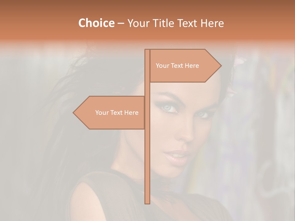 Summer Blue Wind PowerPoint Template