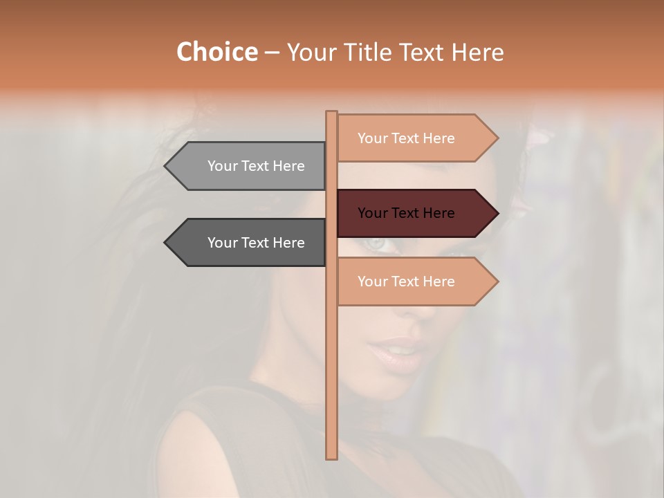 Summer Blue Wind PowerPoint Template