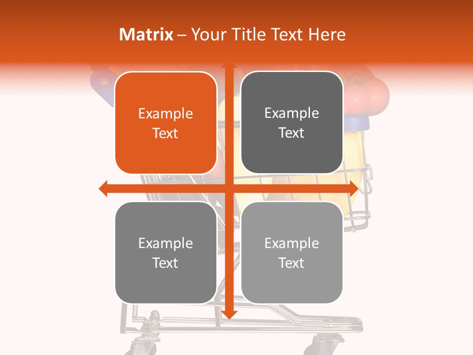 Bananas Fresh Red PowerPoint Template