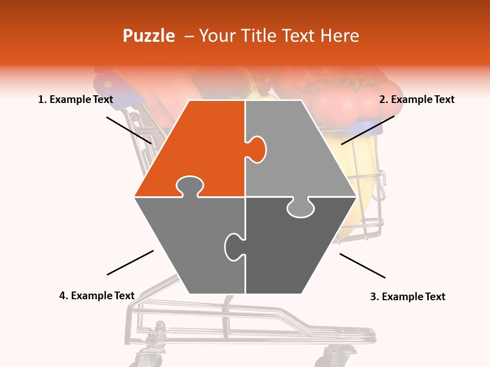 Bananas Fresh Red PowerPoint Template