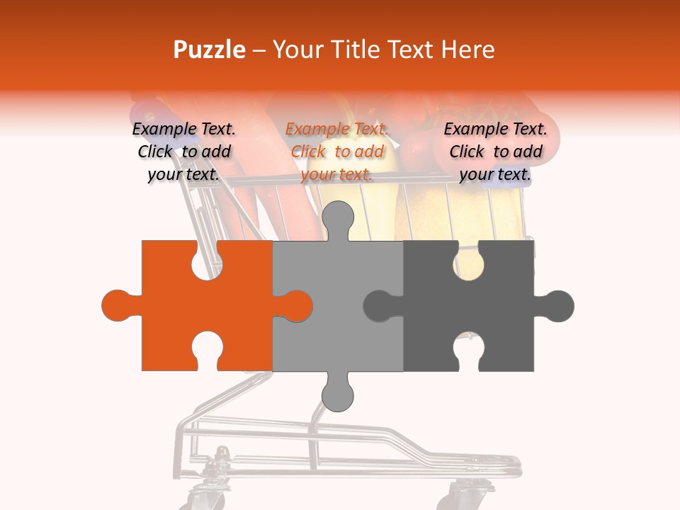 Bananas Fresh Red PowerPoint Template