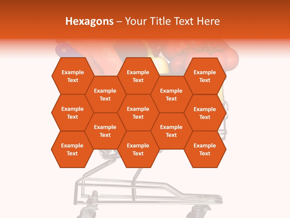 Bananas Fresh Red PowerPoint Template