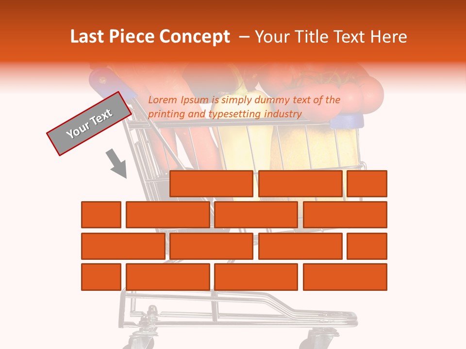 Bananas Fresh Red PowerPoint Template