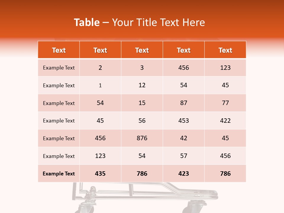 Bananas Fresh Red PowerPoint Template
