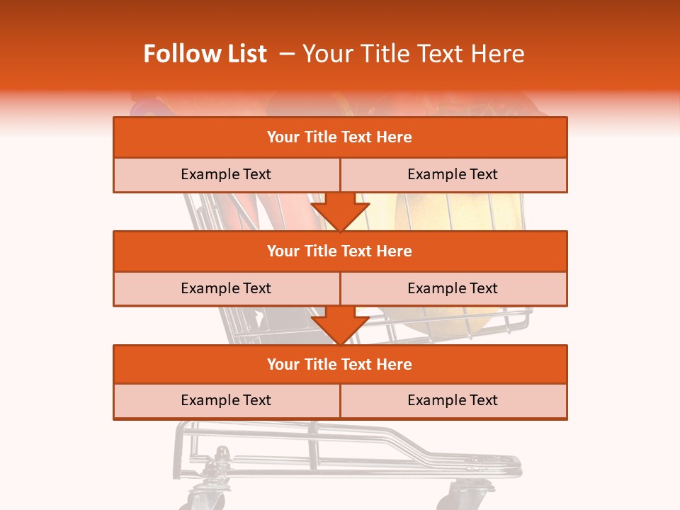 Bananas Fresh Red PowerPoint Template