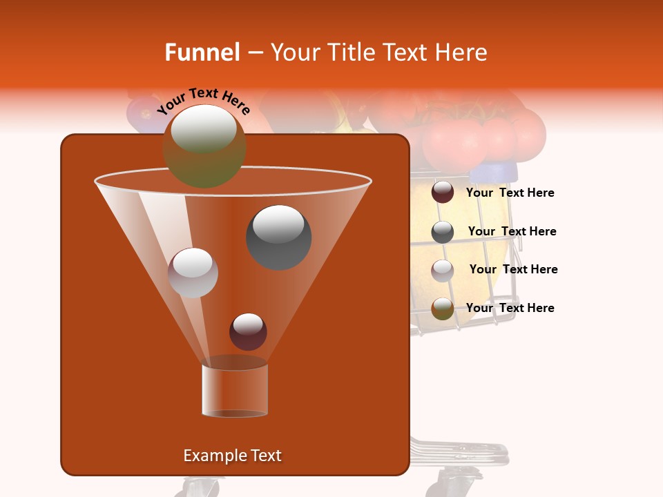 Bananas Fresh Red PowerPoint Template