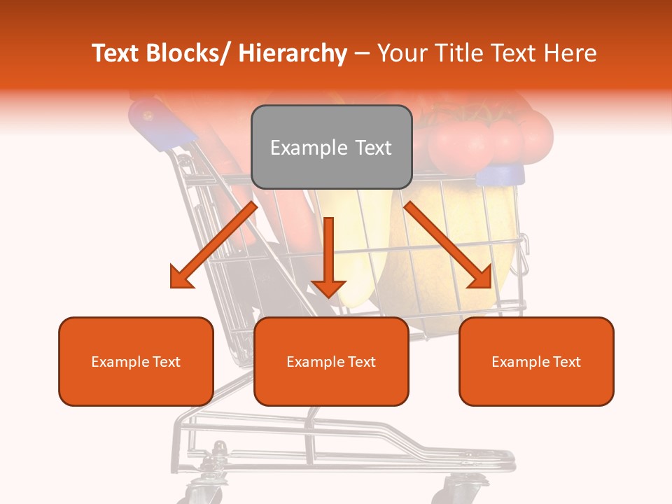 Bananas Fresh Red PowerPoint Template