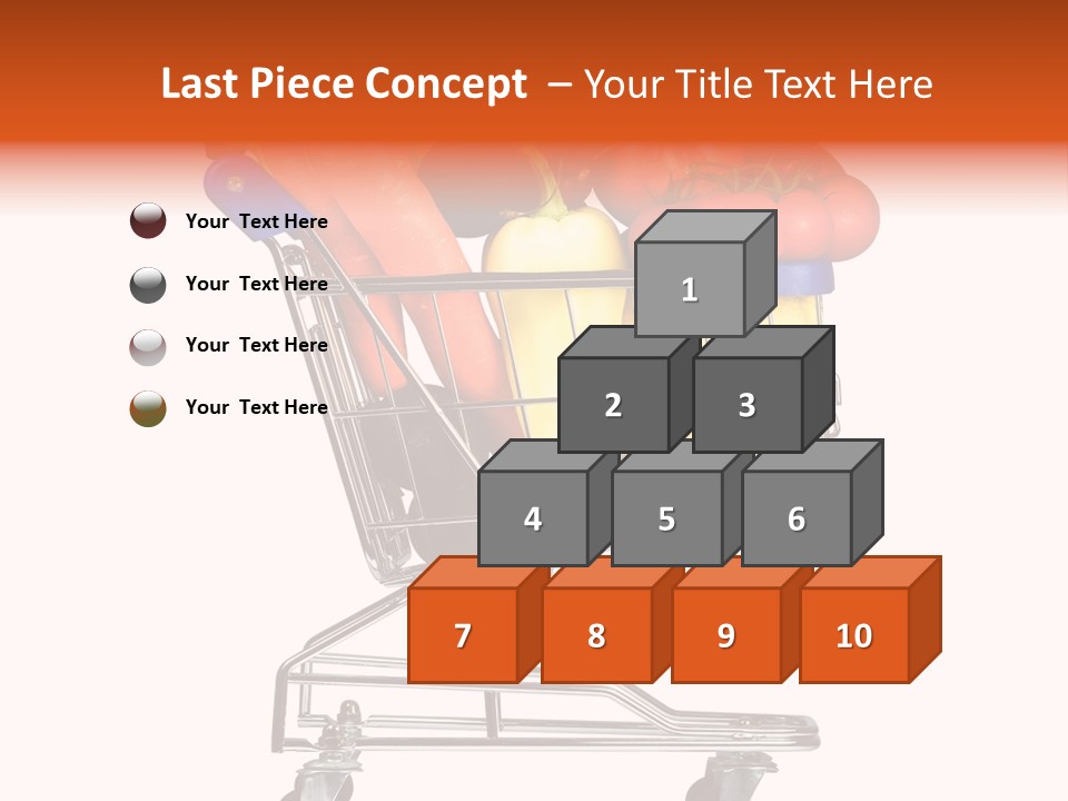 Bananas Fresh Red PowerPoint Template