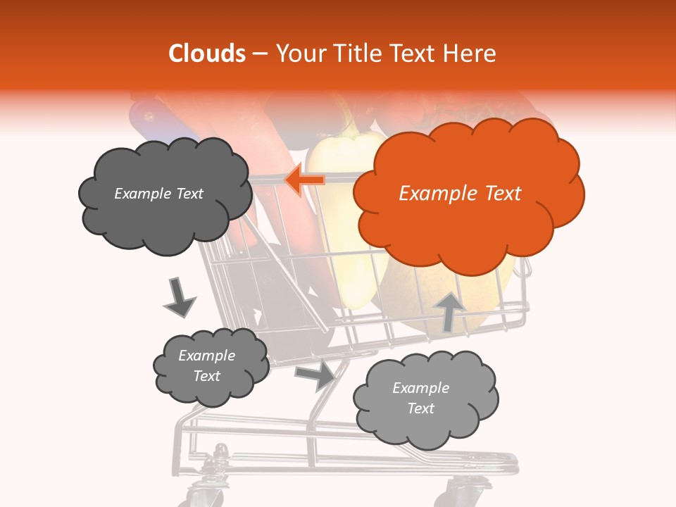 Bananas Fresh Red PowerPoint Template