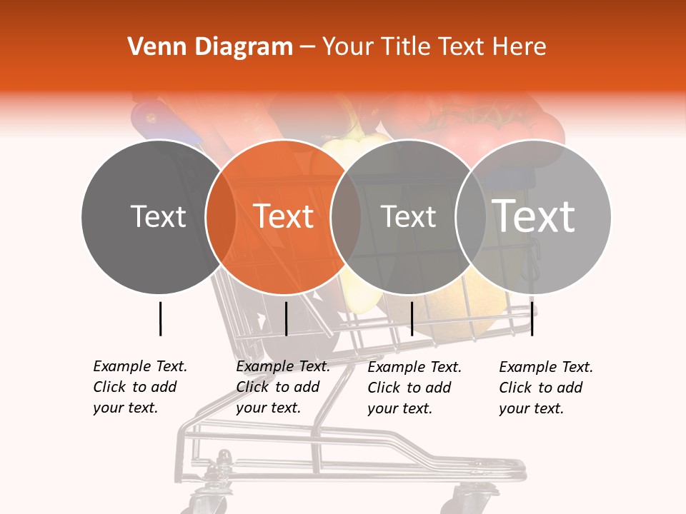 Bananas Fresh Red PowerPoint Template