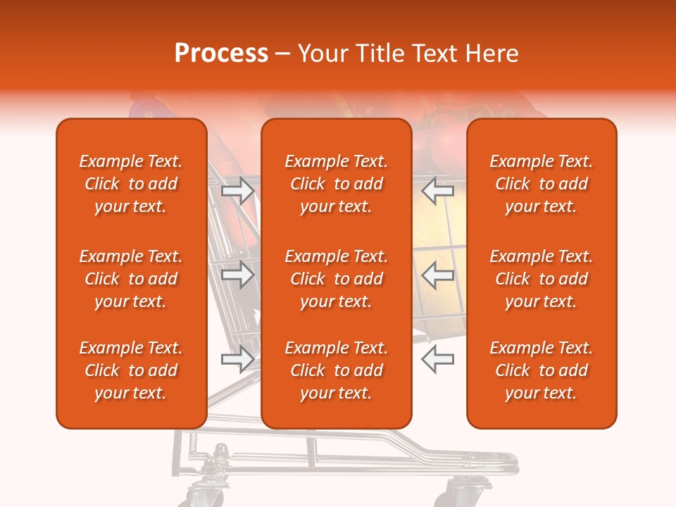 Bananas Fresh Red PowerPoint Template