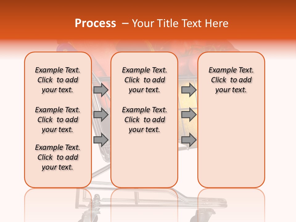 Bananas Fresh Red PowerPoint Template