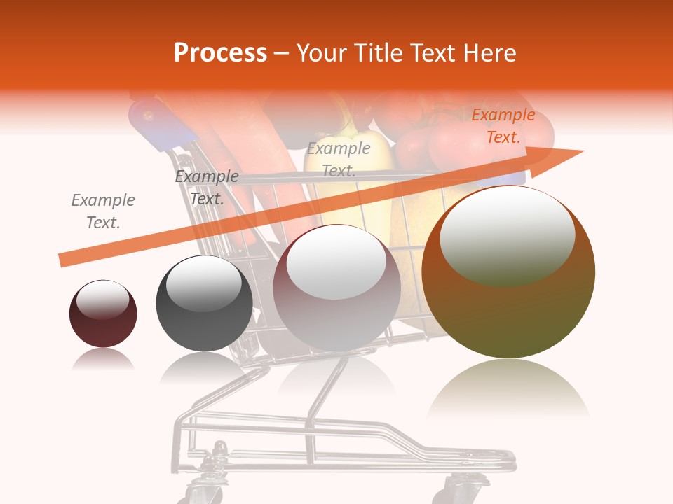 Bananas Fresh Red PowerPoint Template