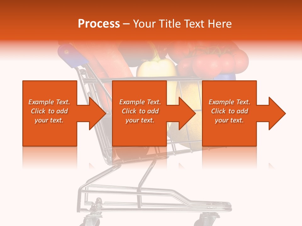 Bananas Fresh Red PowerPoint Template