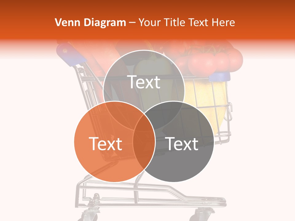 Bananas Fresh Red PowerPoint Template