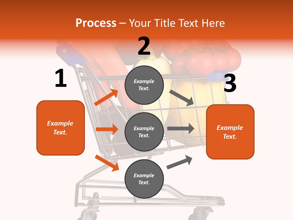 Bananas Fresh Red PowerPoint Template