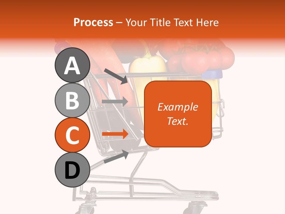Bananas Fresh Red PowerPoint Template