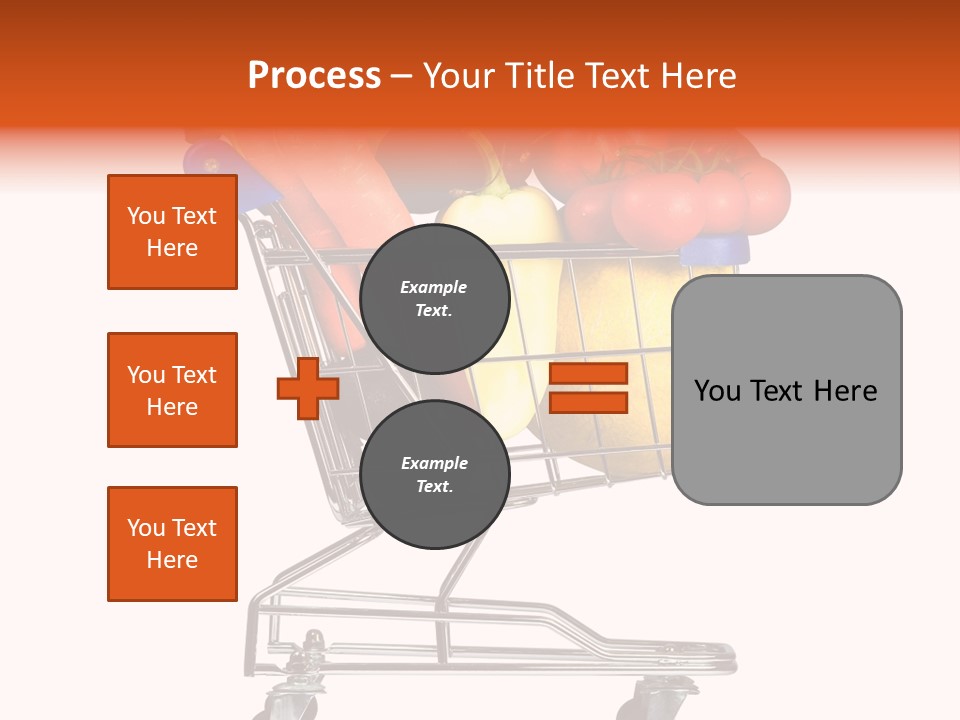 Bananas Fresh Red PowerPoint Template