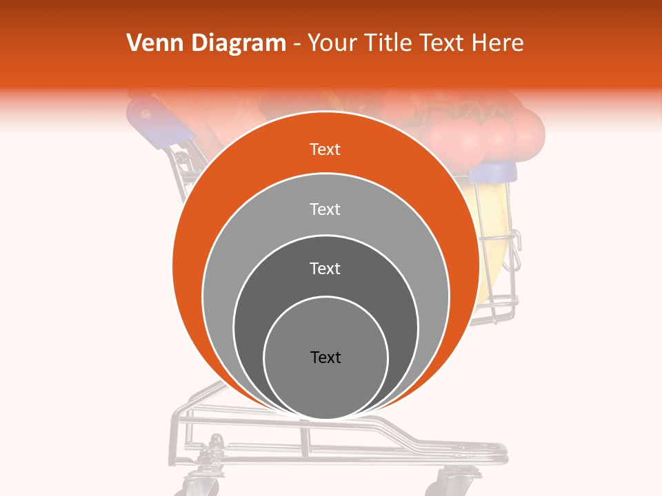 Bananas Fresh Red PowerPoint Template