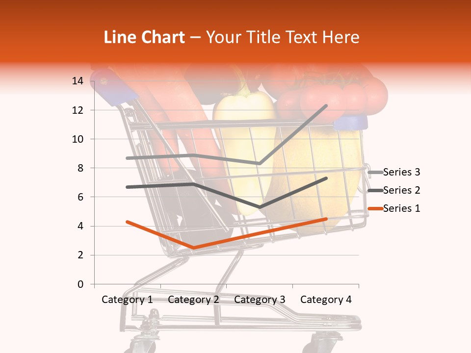 Bananas Fresh Red PowerPoint Template
