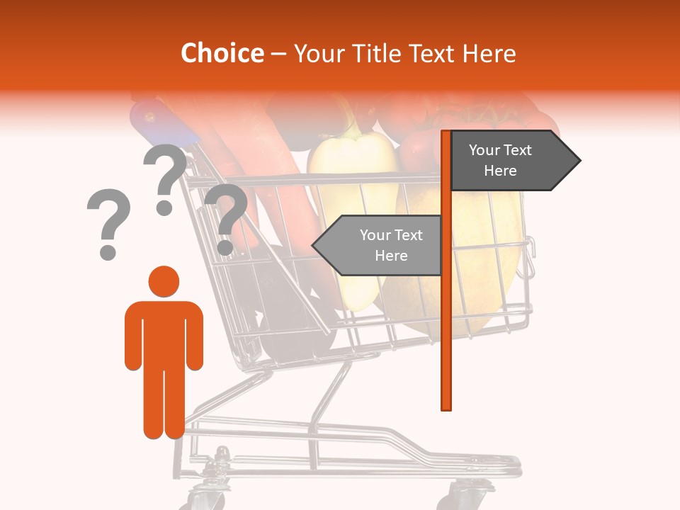 Bananas Fresh Red PowerPoint Template