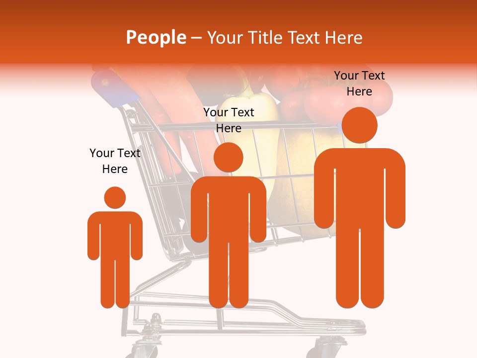 Bananas Fresh Red PowerPoint Template