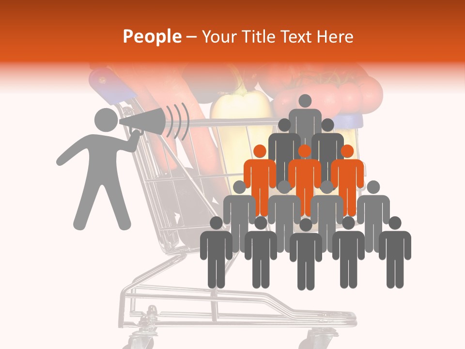 Bananas Fresh Red PowerPoint Template