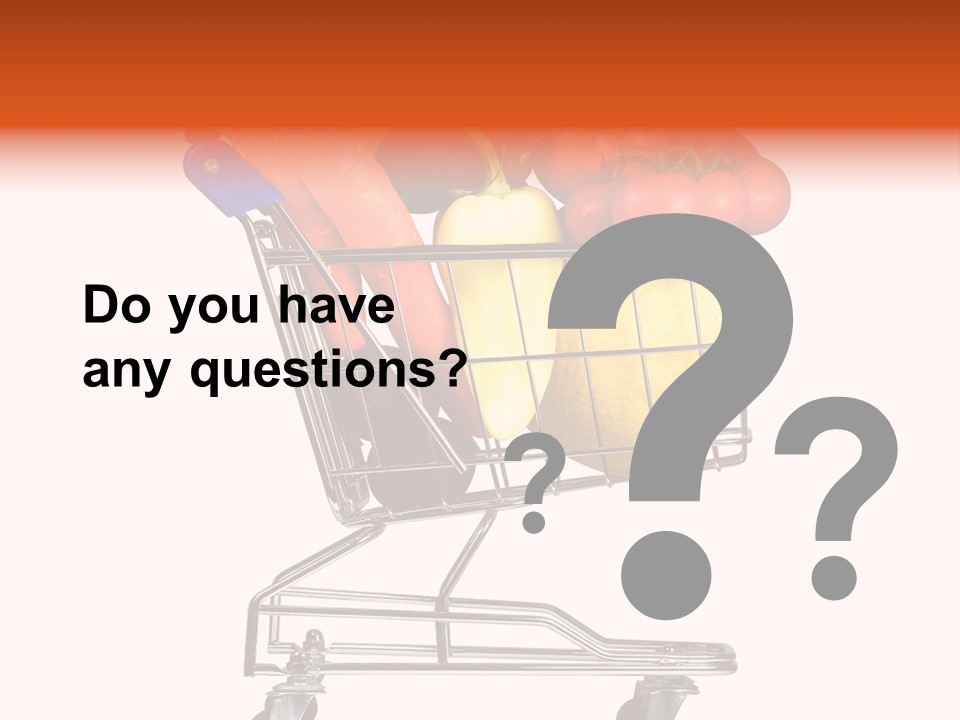 Bananas Fresh Red PowerPoint Template