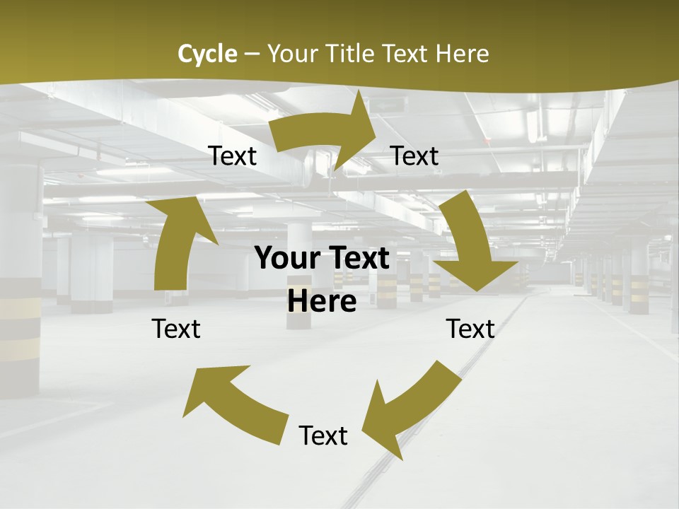 Style Column Shopping PowerPoint Template