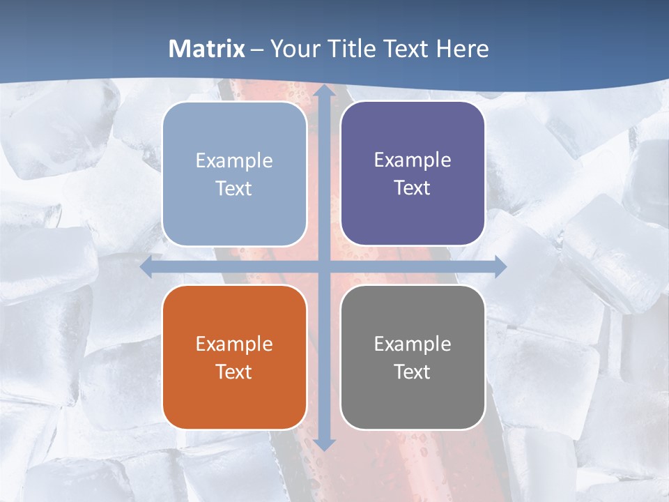 Bonnet Glare Barman PowerPoint Template