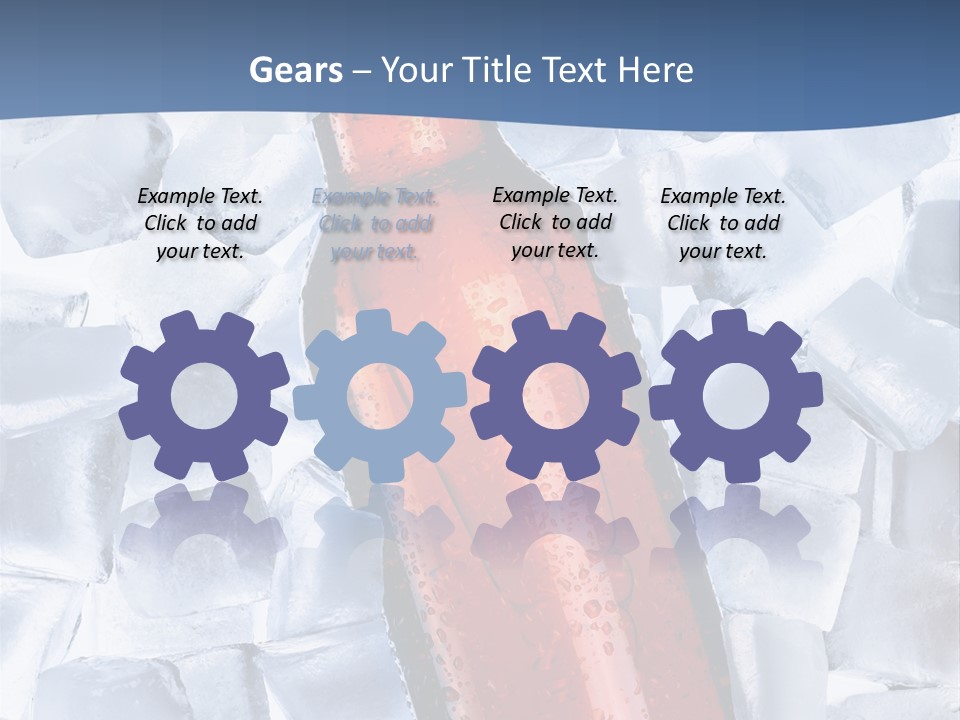 Bonnet Glare Barman PowerPoint Template