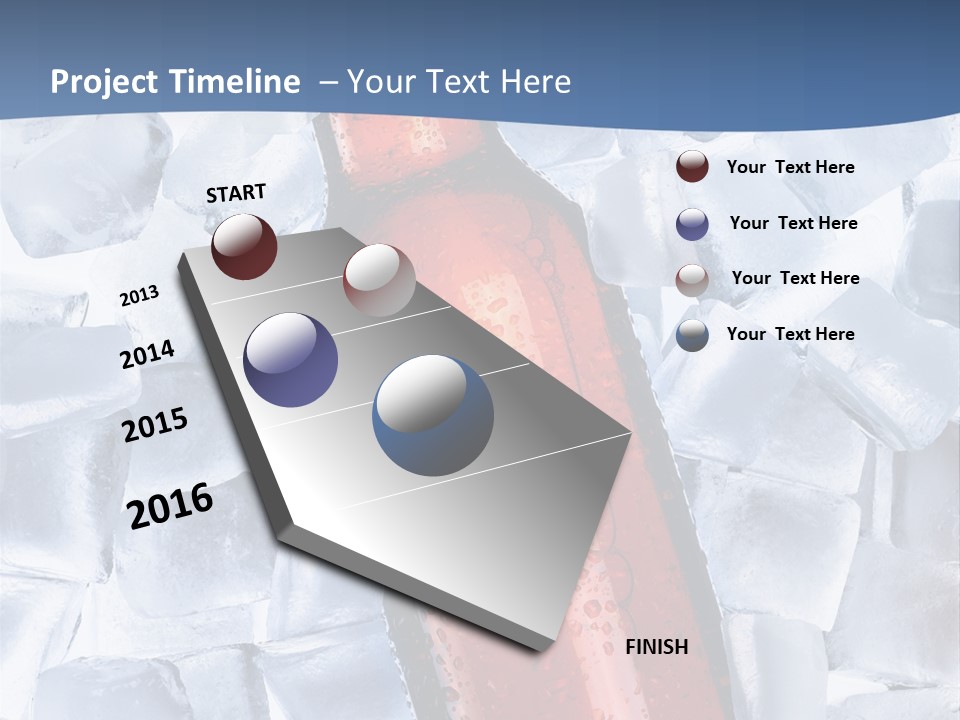 Bonnet Glare Barman PowerPoint Template