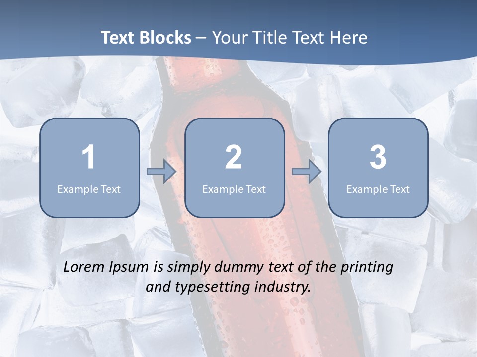 Bonnet Glare Barman PowerPoint Template